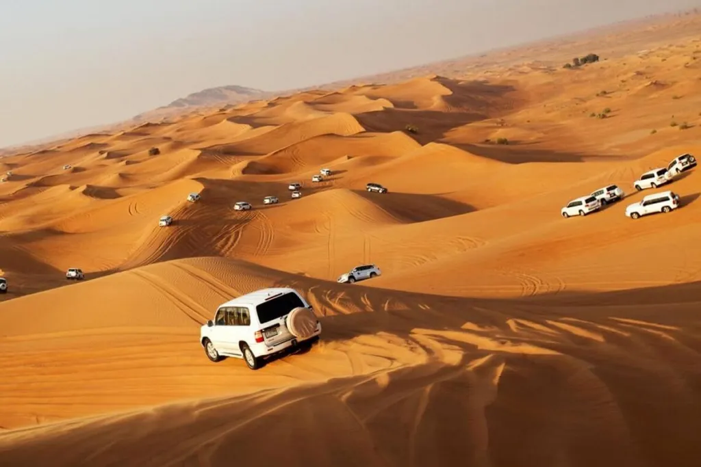 dubai safari desert
